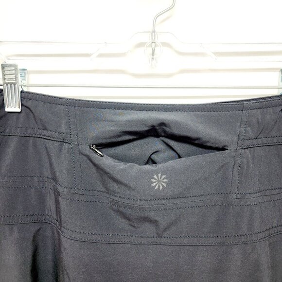 Athleta Women’s Golf tennis Mini Skirt Black Size 8 Stretch, Comfy - Picture 7 of 9